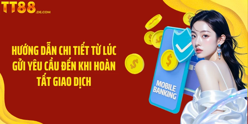 Hướng dẫn chi tiết từ lúc gửi yêu cầu đến khi hoàn tất giao dịch